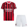 Maillot de Supporter AC Milan Domicile 2024-25 Pour Enfant